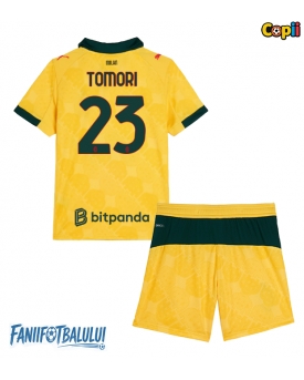 AC Milan Fikayo Tomori #23 Echipament de Fotbal Replică 2025-26 Copii Treilea (+ Șorturi)